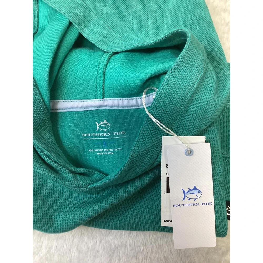 Southern Tide Kids Spruce Shade Pearl Cove Pullover Hoodie Size Small NWT
